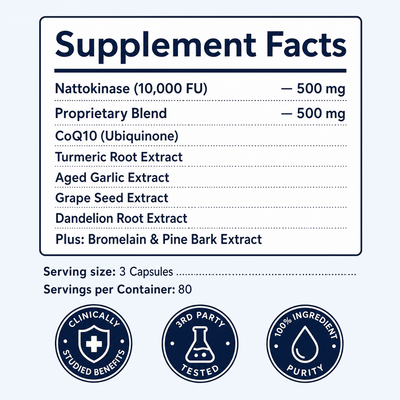 Nattokinase 10,000 FU